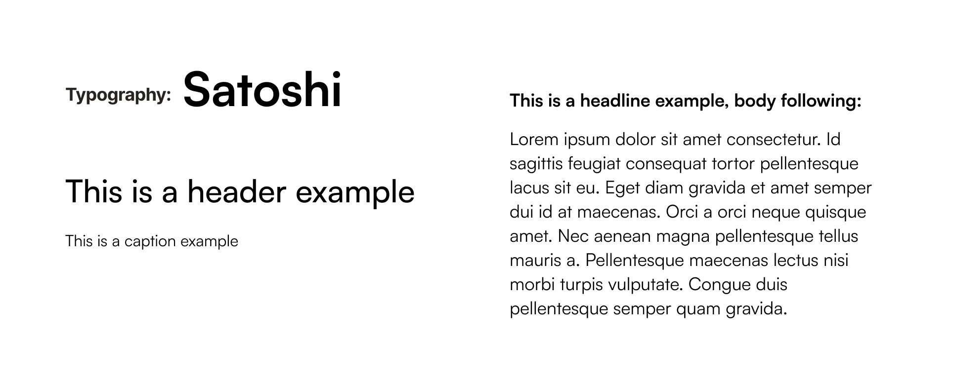 Typography for the app Still* and the different weights used. The font is Satoshi.
