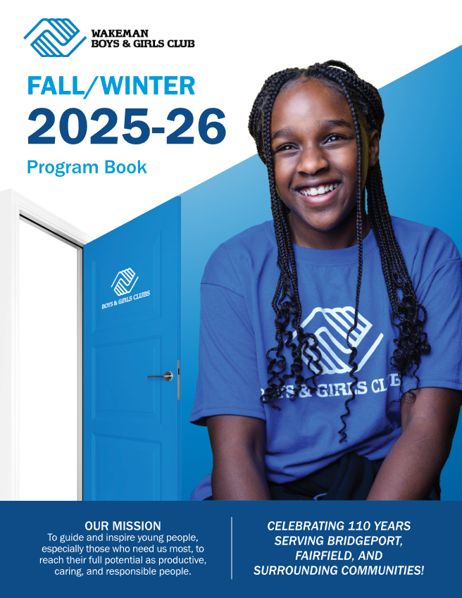 Wakeman Boys and Girls Club 2025/46 Program Book Cover