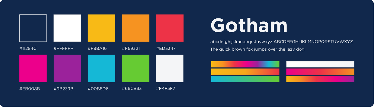 uconn dmd color palette and type