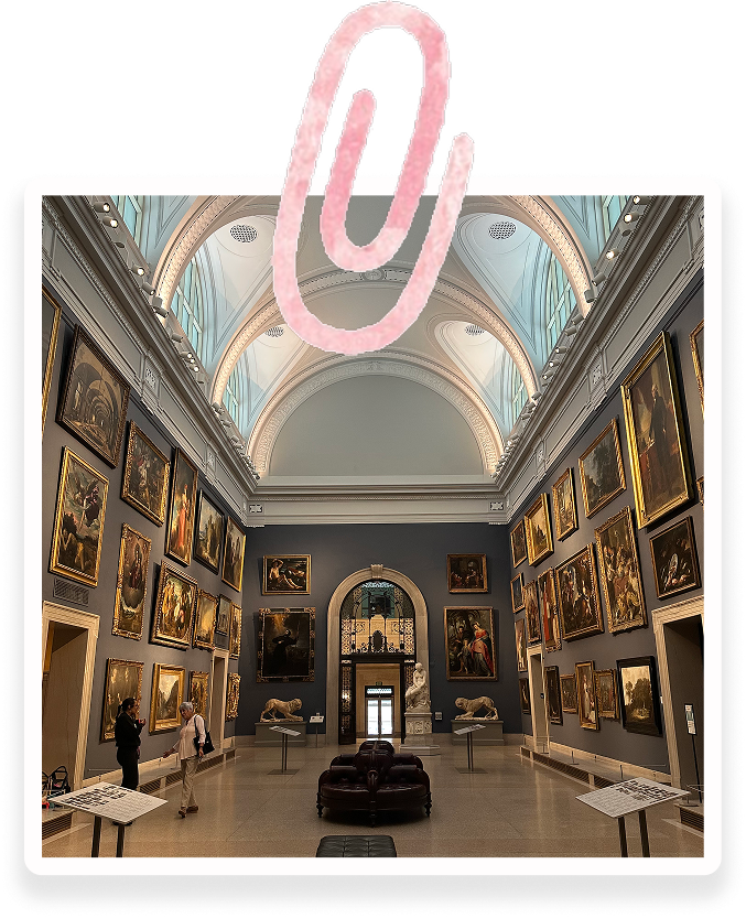 Went to a museum!